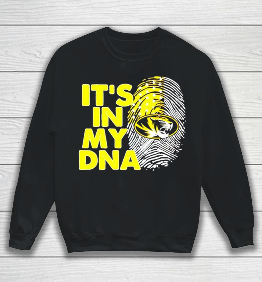 Missouri Tigers It’s In My Dna Fingerprint Sweatshirt