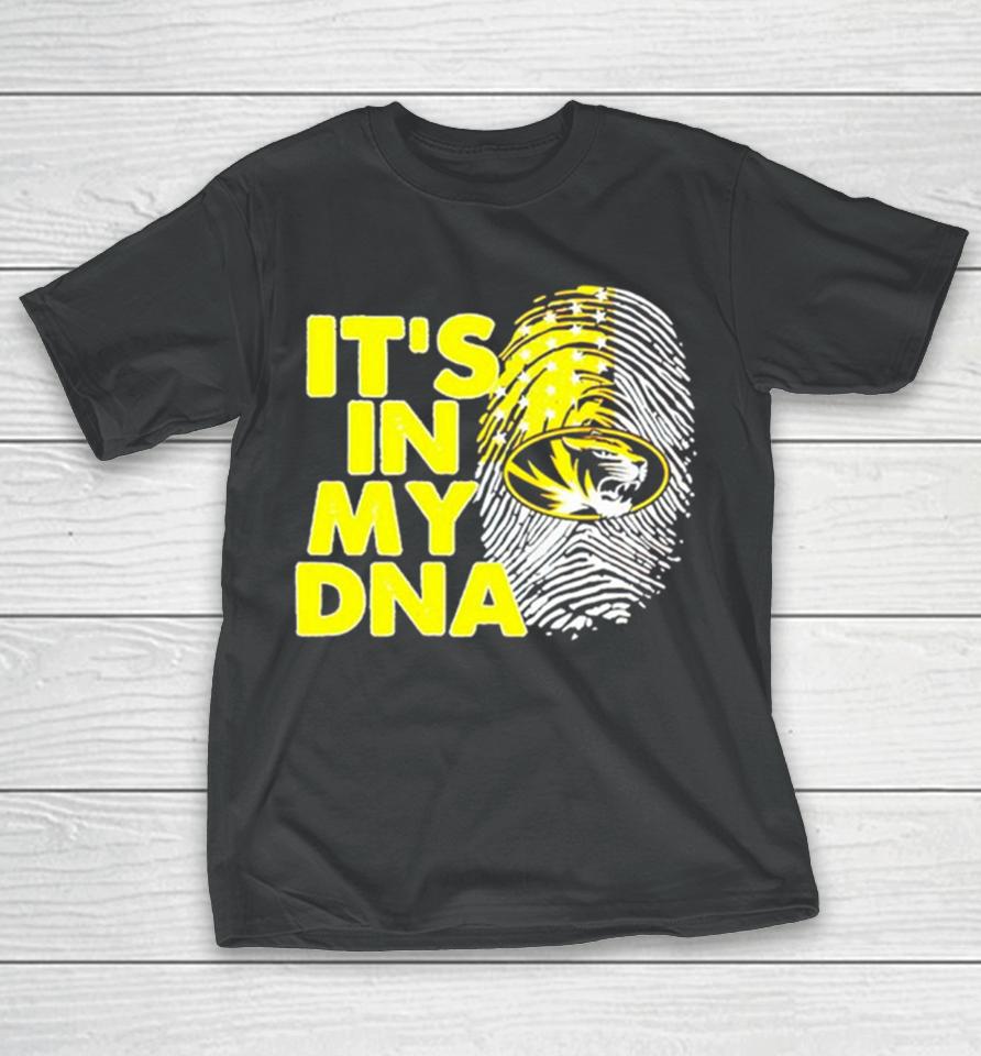 Missouri Tigers It’s In My Dna Fingerprint T-Shirt
