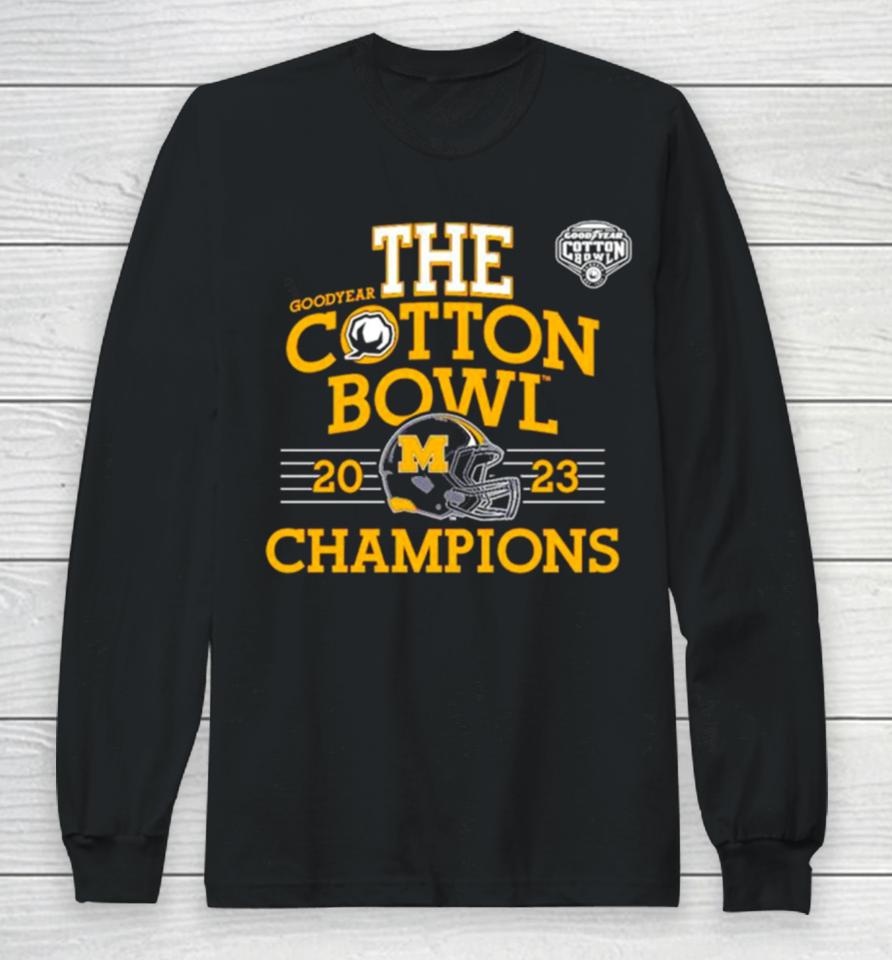 Missouri Tigers The Goodyear Cotton Bowl 2023 Champions Long Sleeve T-Shirt