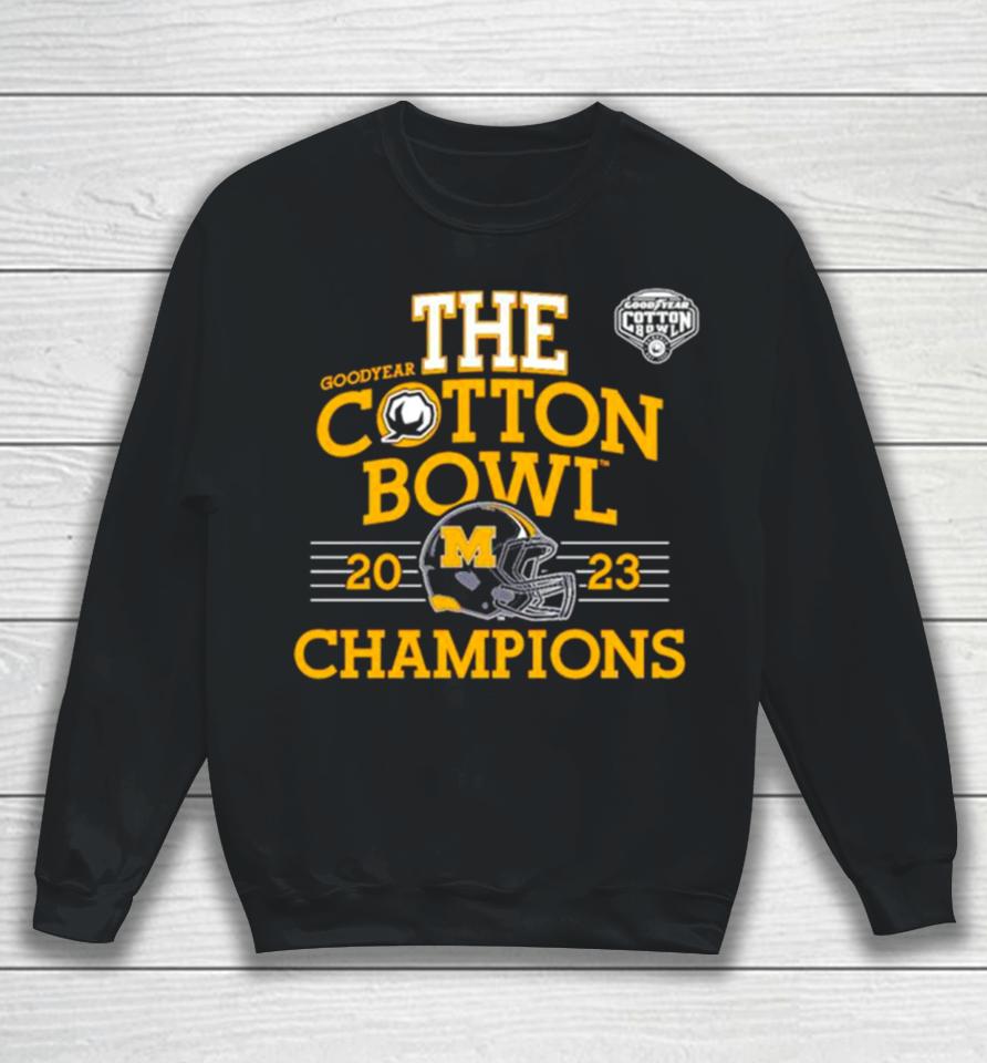 Missouri Tigers The Goodyear Cotton Bowl 2023 Champions Sweatshirt