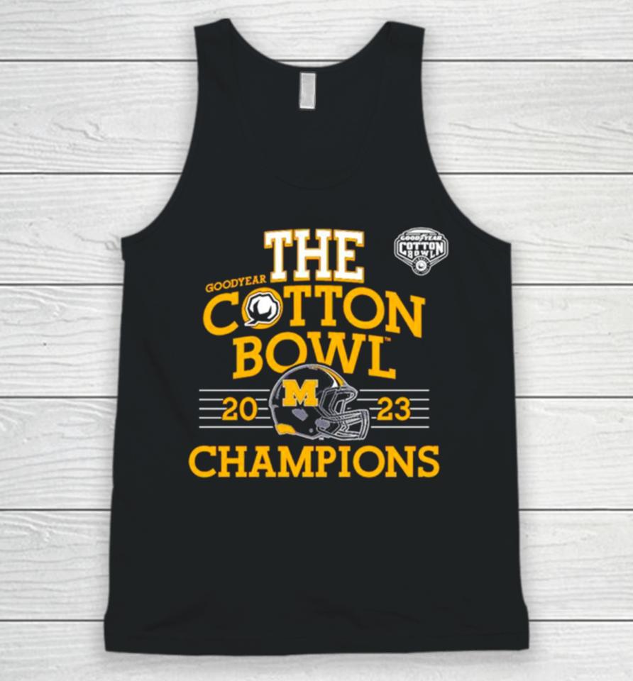 Missouri Tigers The Goodyear Cotton Bowl 2023 Champions Unisex Tank Top
