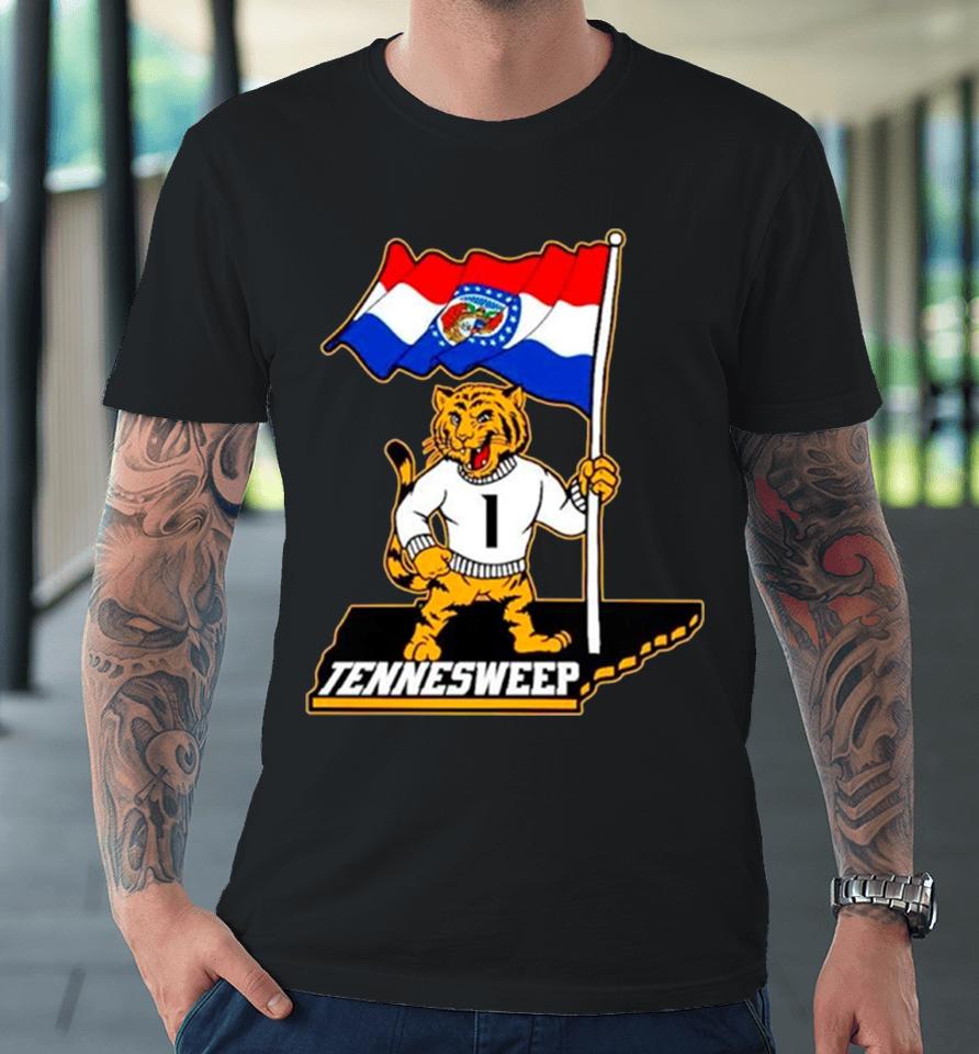 Missouri Tigers Vs. Tennessee Volunteers Tennesweep Premium T-Shirt