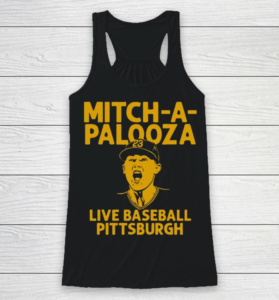 Mitch Keller Mitch A Palooza Live Baseball Pittsburgh Pirates Racerback Tank