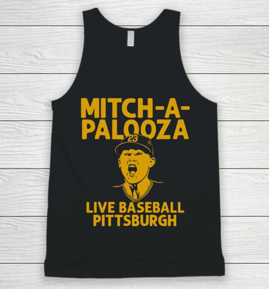 Mitch Keller Mitch A Palooza Live Baseball Pittsburgh Pirates Unisex Tank Top
