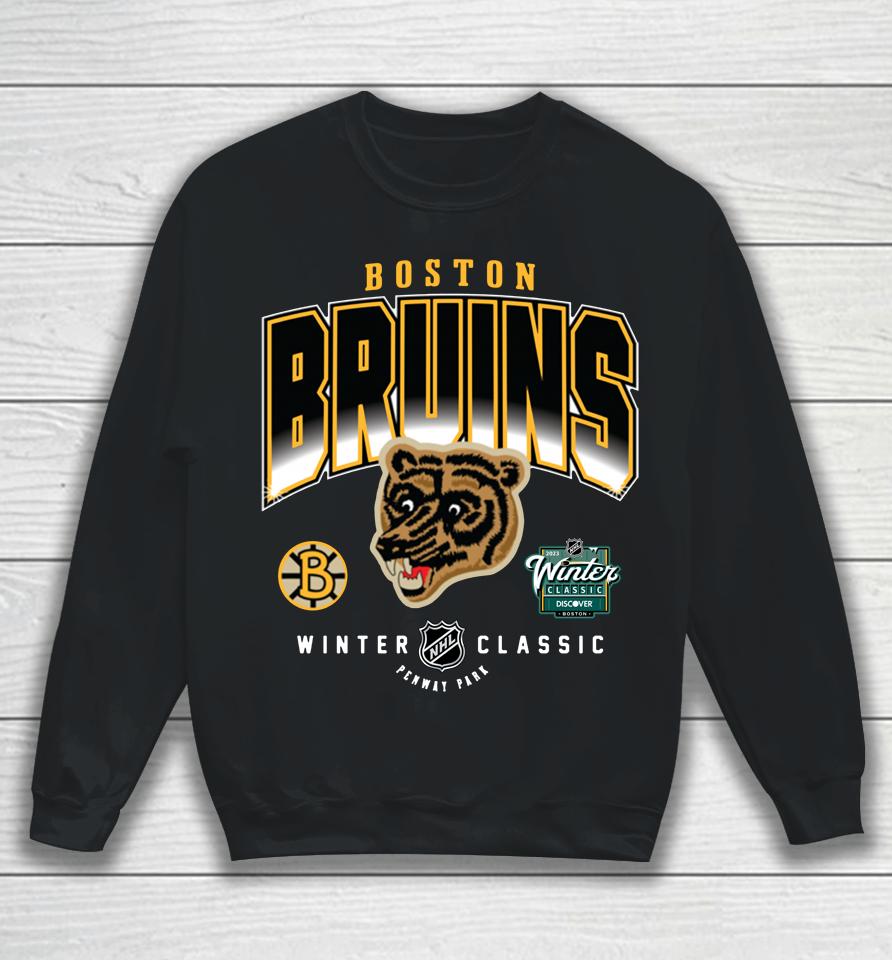 Mitchell And Ness 22-23 Winter Classic Boston Bruins Sweatshirt