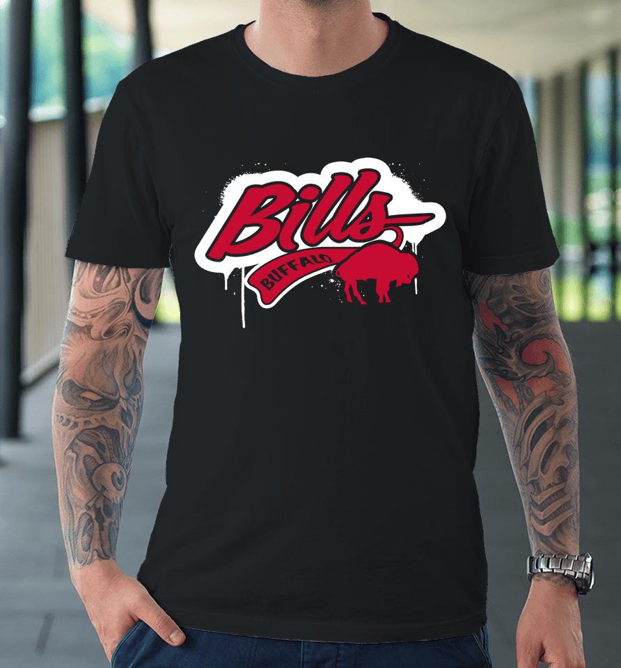 Mitchell And Ness Youth Buffalo Bills Light Up Royal Premium T-Shirt