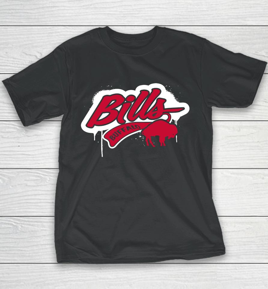Mitchell And Ness Youth Buffalo Bills Light Up Royal Youth T-Shirt