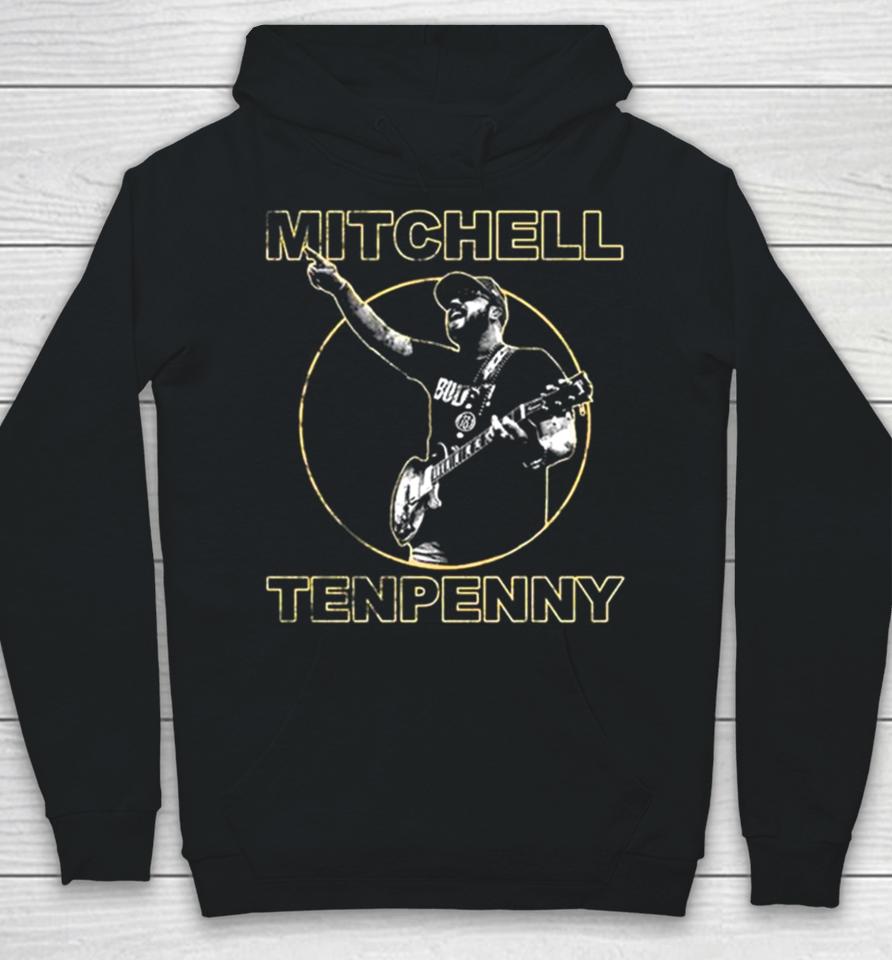 Mitchell Tenpenny Black Retro Photo Hoodie