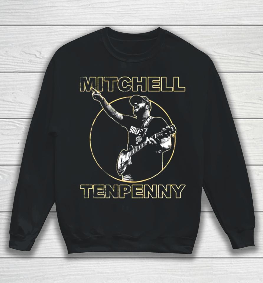 Mitchell Tenpenny Black Retro Photo Sweatshirt