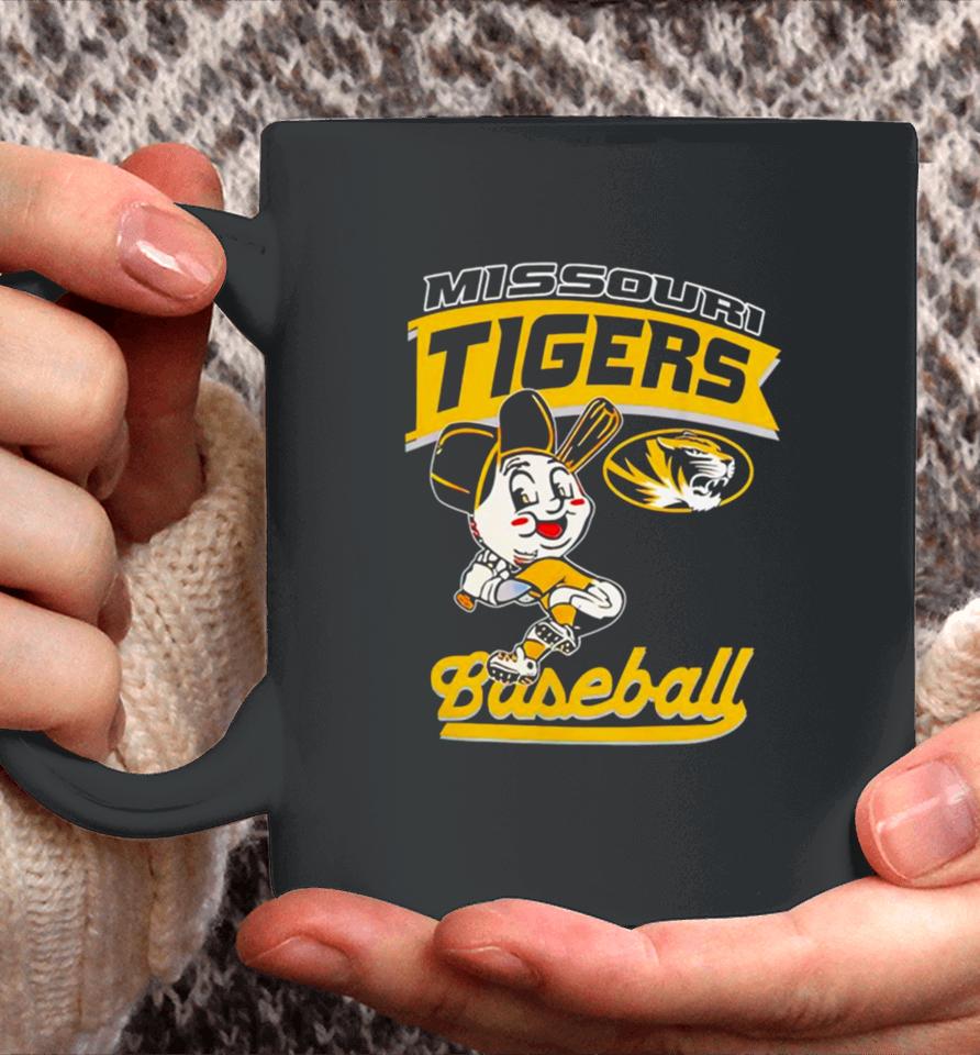 Mizzou Tigers Baseball Head Player Tiger Coffee Mug