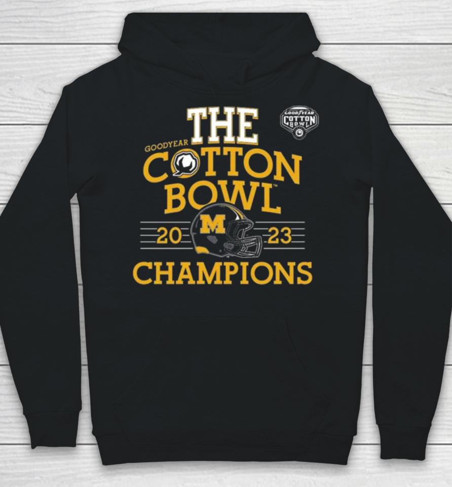 Mizzou Tigers The Goodyear Cotton Bowl 2023 Champions Helmet Hoodie