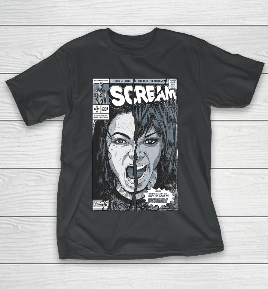 Mj History Scream Tired Of Injustice Tired Of The Schemes T-Shirt