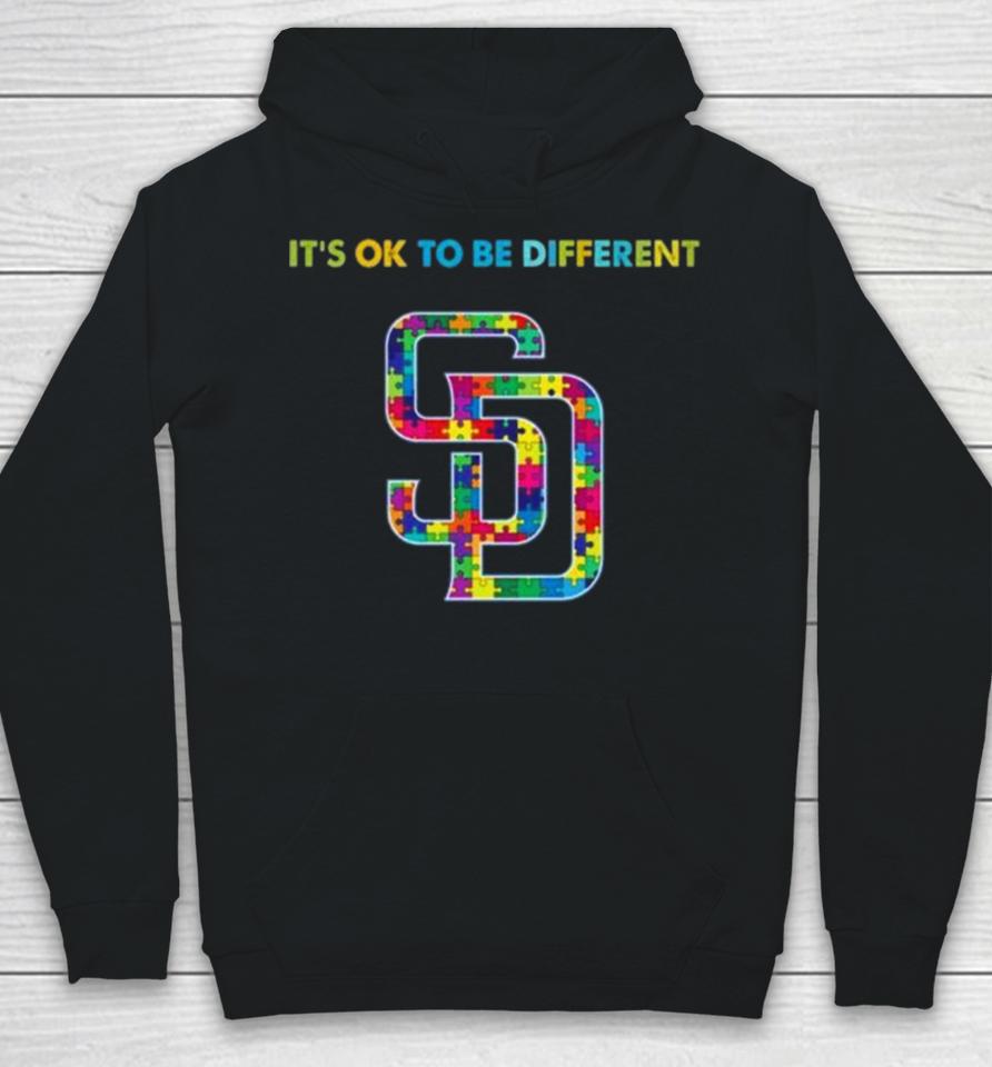 Mlb 2023 San Diego Padres Autism It’s Ok To Be Different Hoodie