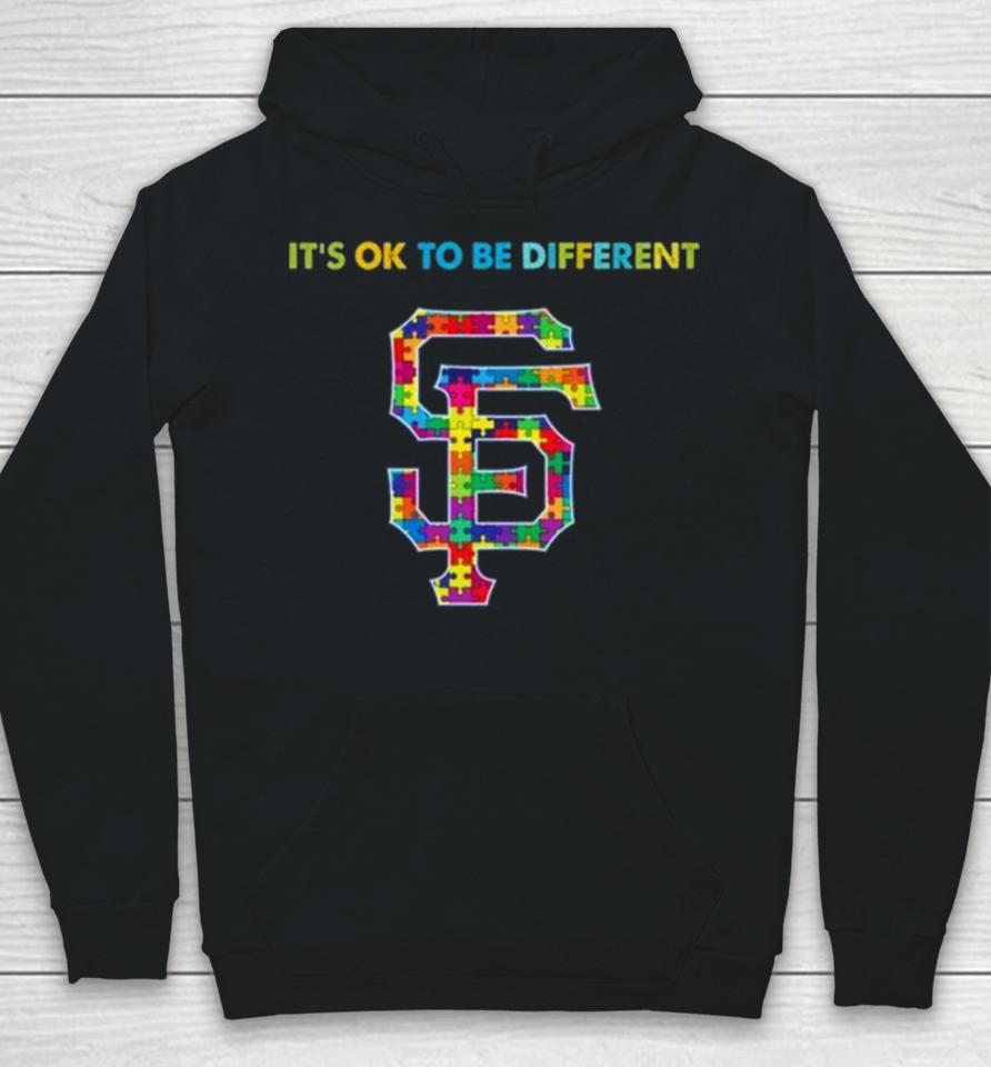 Mlb 2023 San Francisco Giants Autism It’s Ok To Be Different Hoodie