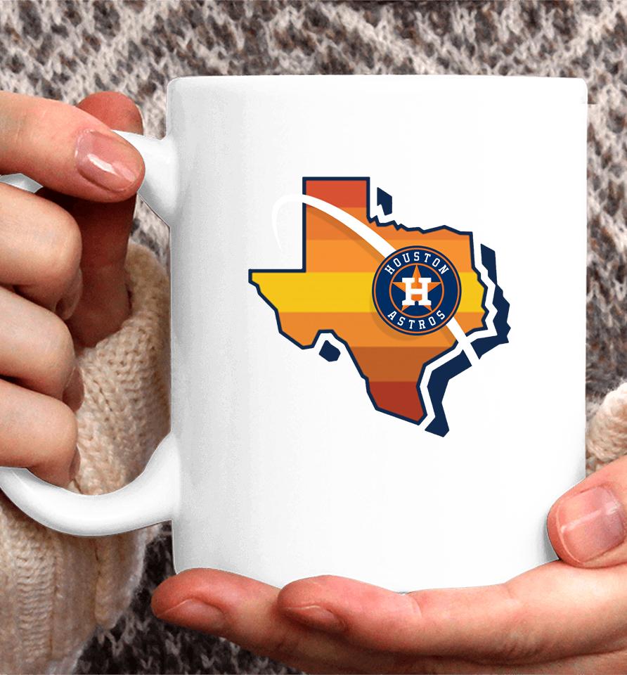 Mlb Men's Houston Astros Orange Hometown Coffee Mug