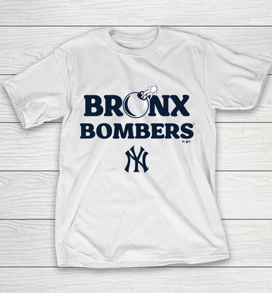 Mlb New York Yankees Fanatics Branded Bronx Bombers Youth T-Shirt