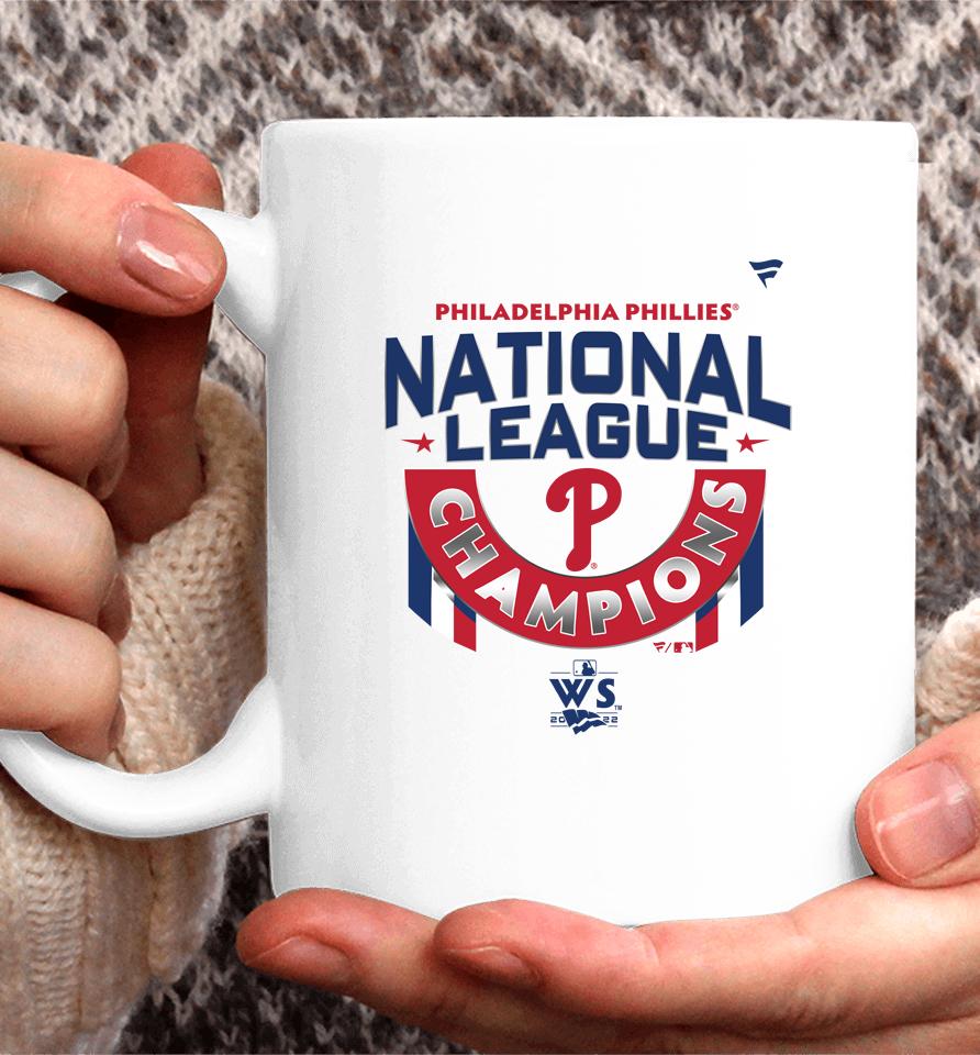 Mlb Philadelphi Phillies Fanatics Branded White 2022 National League Champions Coffee Mug