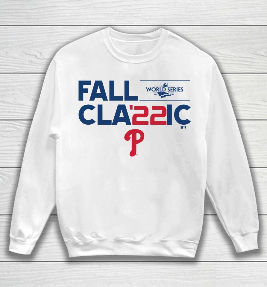 Mlb Philadelphia Phillies Fall Classic 2022 World Series Icon Sweatshirt