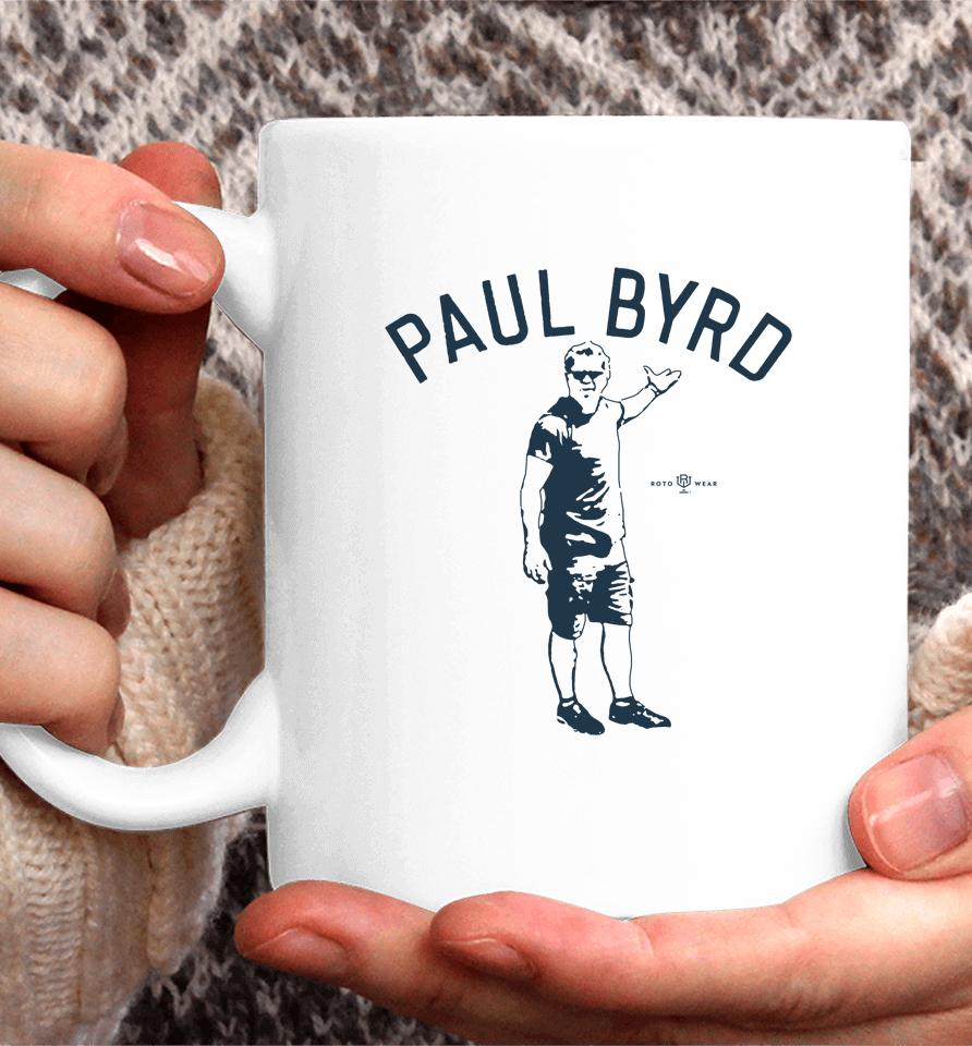 Mlb Press Box Rotowear Store Paul Byrd Coffee Mug