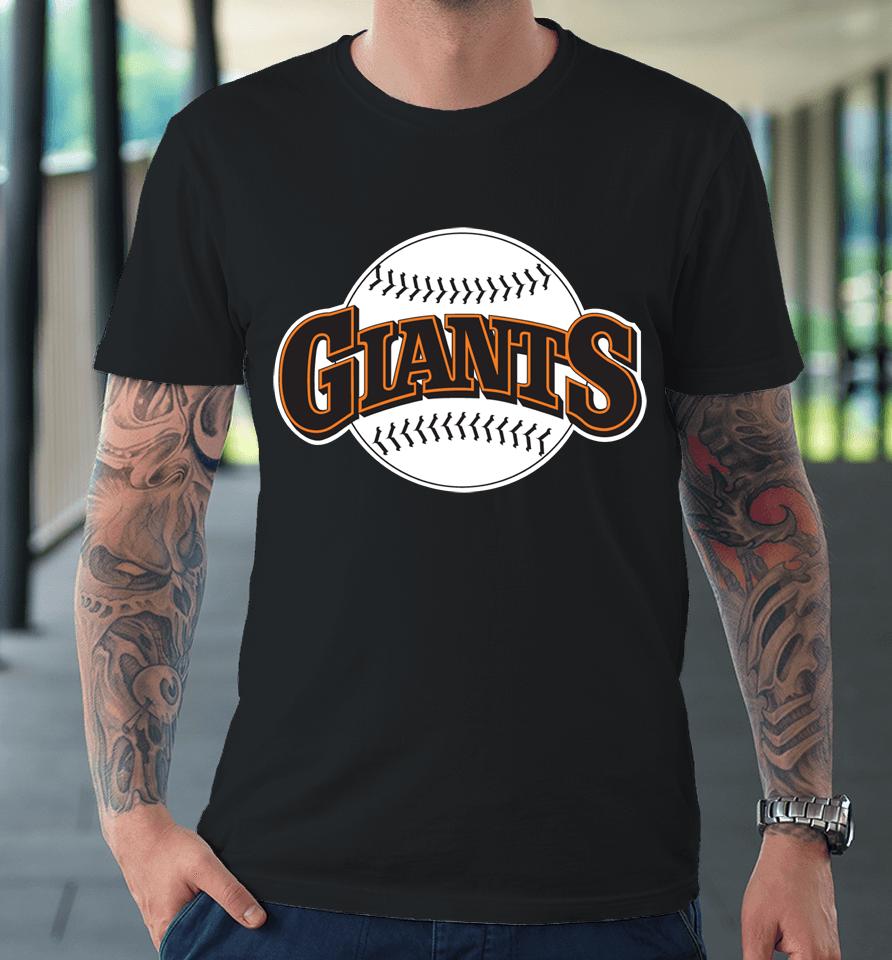 Mlb San Francisco Giants Fanatics Black Cooperstown Collection Premium T-Shirt