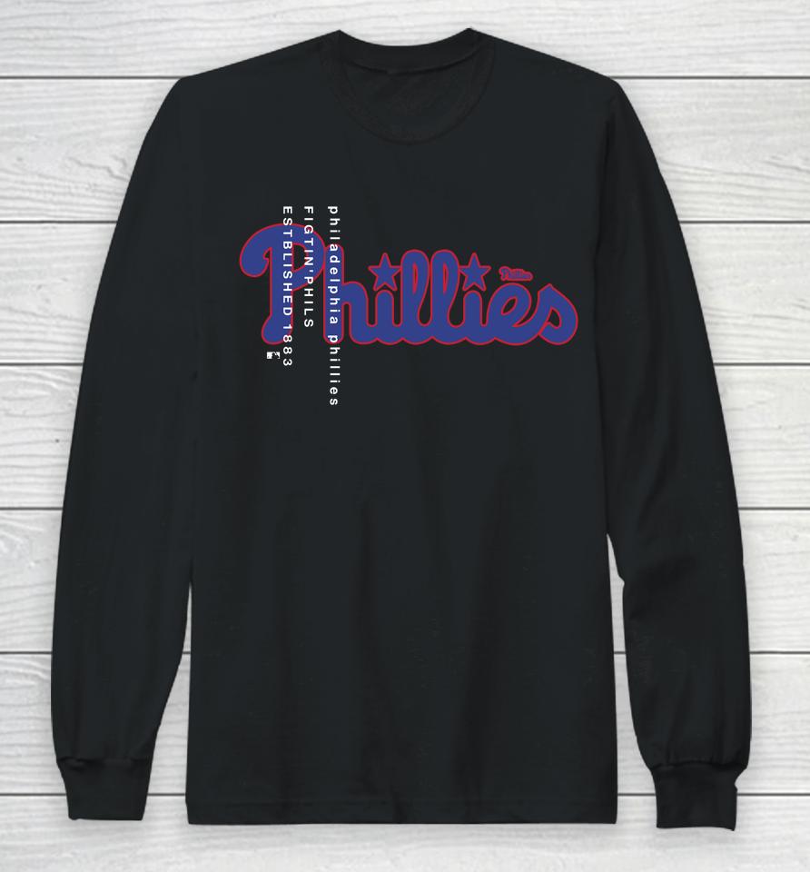 Mlb Shop Philadelphia Phillies Fightin Phils 1883 Long Sleeve T-Shirt