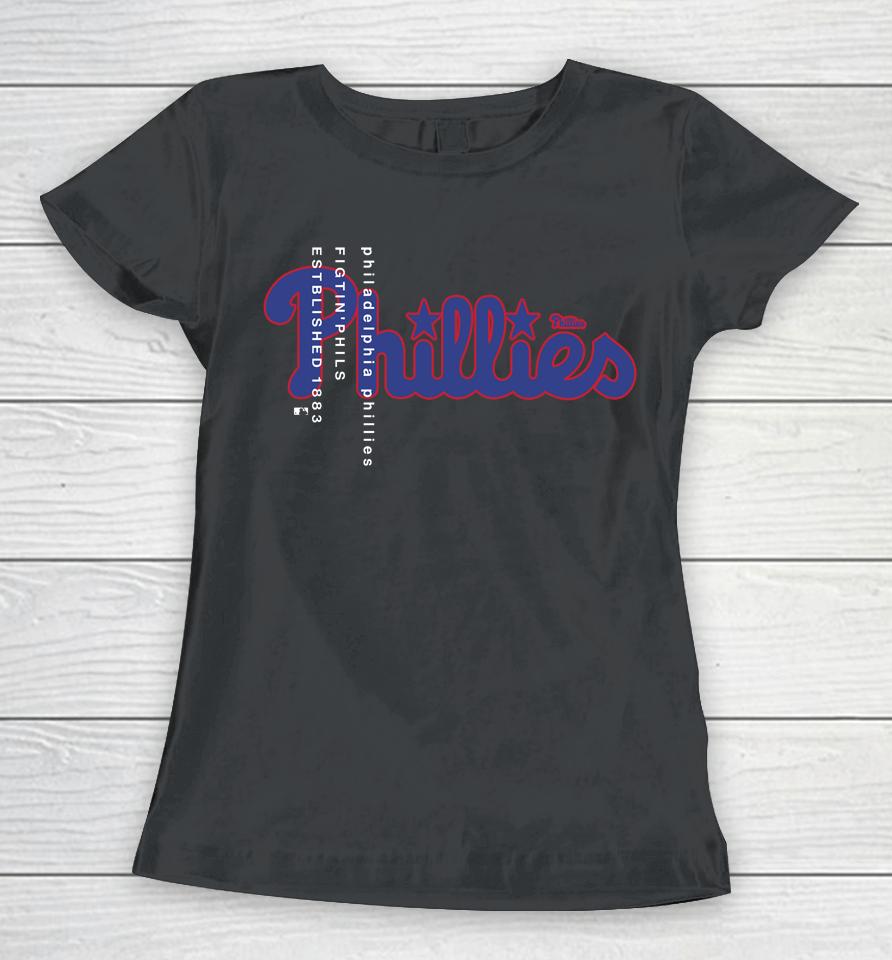 Mlb Shop Philadelphia Phillies Fightin Phils 1883 Women T-Shirt