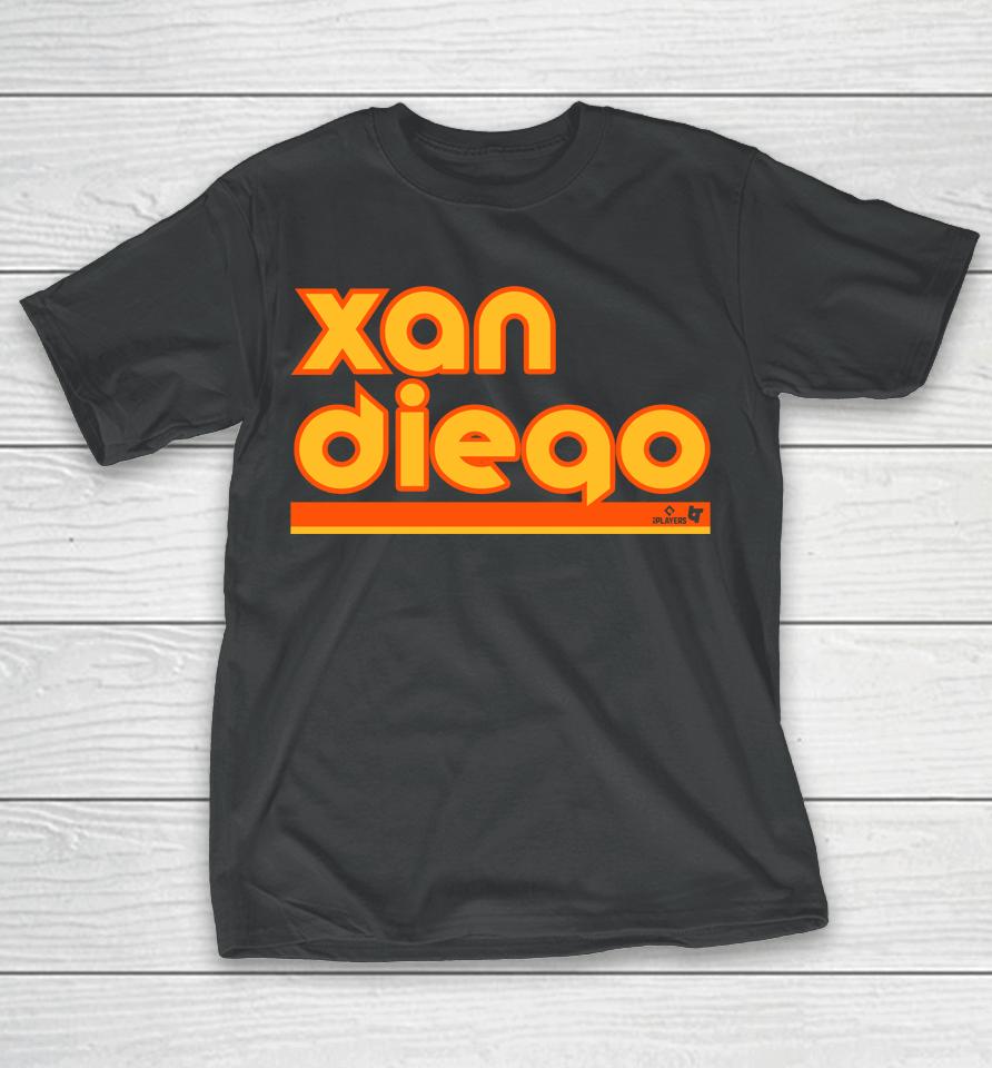 Mlb Xan Diego Retro Xander Bogaerts T-Shirt