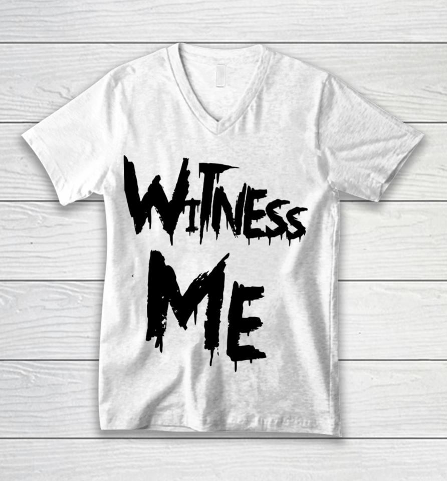 Mma Witness Me Unisex V-Neck T-Shirt