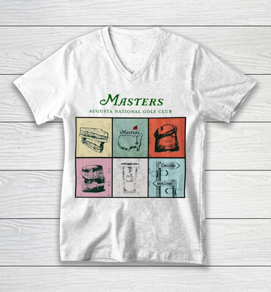 Mmogolf Store Masters Augusta National Golf Club Unisex V-Neck T-Shirt