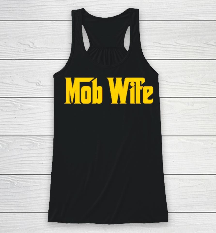 Mob Wife Classic Logo Racerback Tank