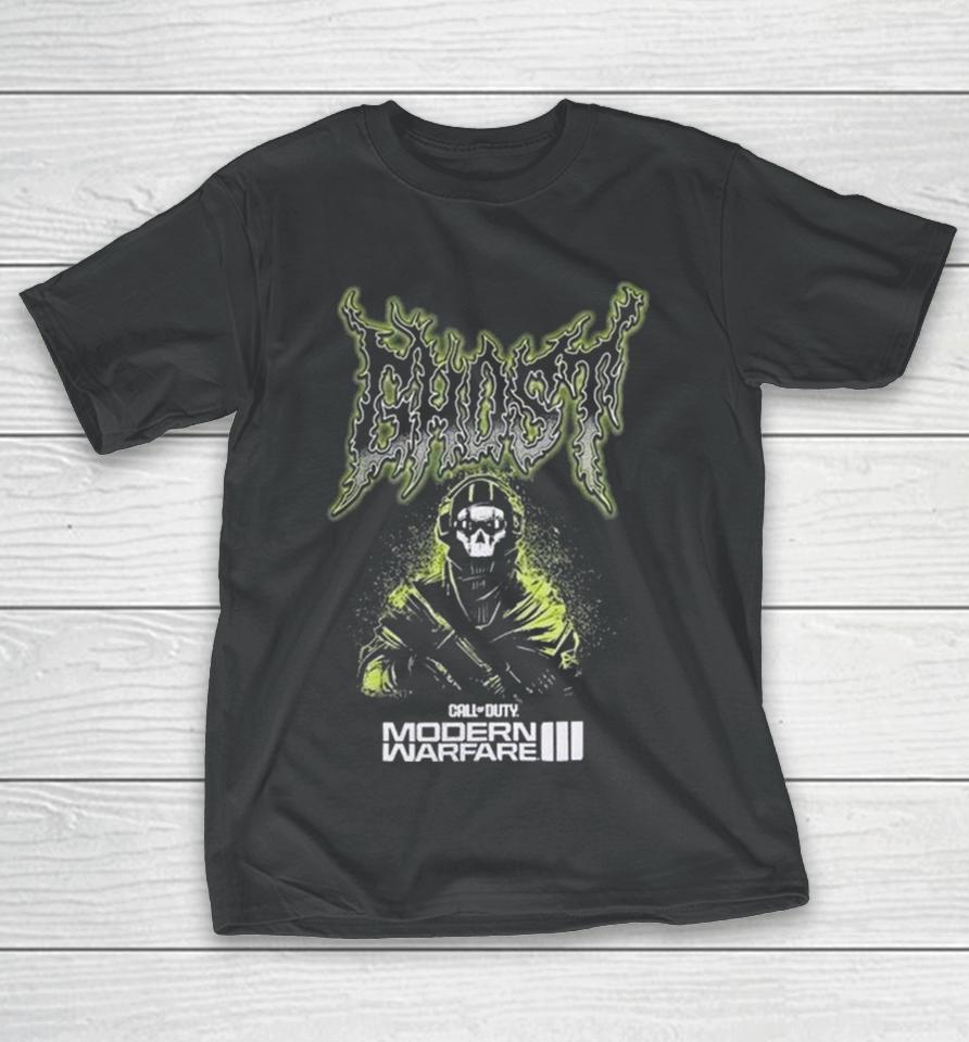 Modern Warfare Iii Ghost Metal T-Shirt