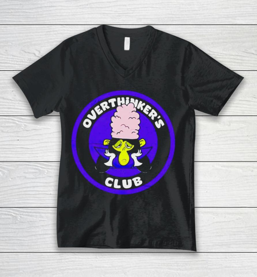 Mojo Jojo The Powerpuff Girls Overthinker’s Club Unisex V-Neck T-Shirt