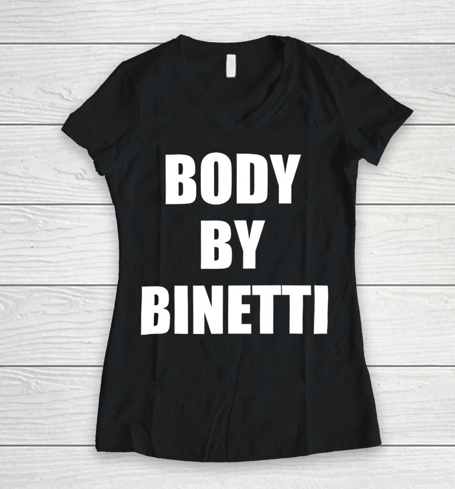 Molly Binetti Body By Binetti Women V-Neck T-Shirt
