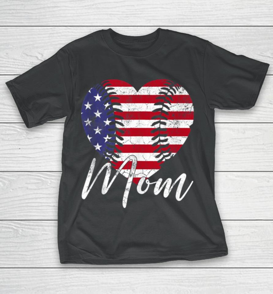 Mom Baseball Softball Mother’s Day T-Shirt