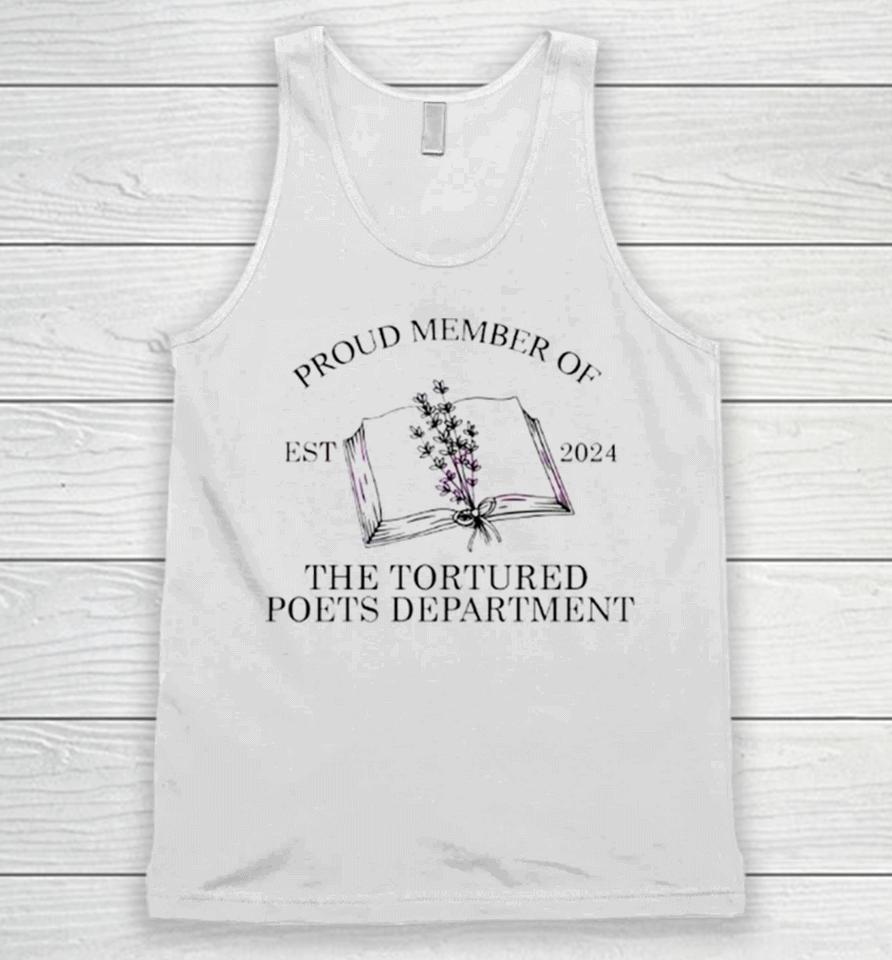 Monopoly Show At Singapore Proud Member Of The Tortured Poets Department Unisex Tank Top