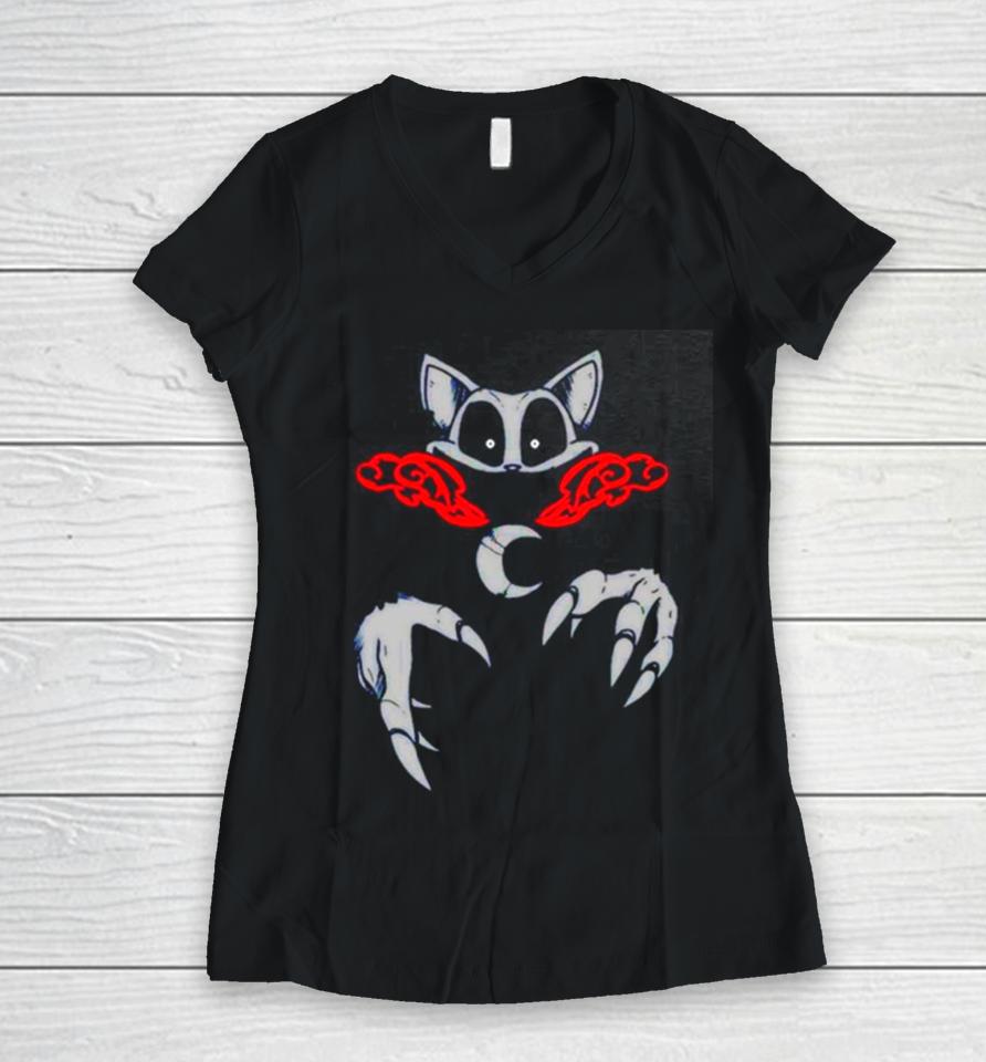 Monster Catnap Exclusive Chapter 3 Trailer Women V-Neck T-Shirt