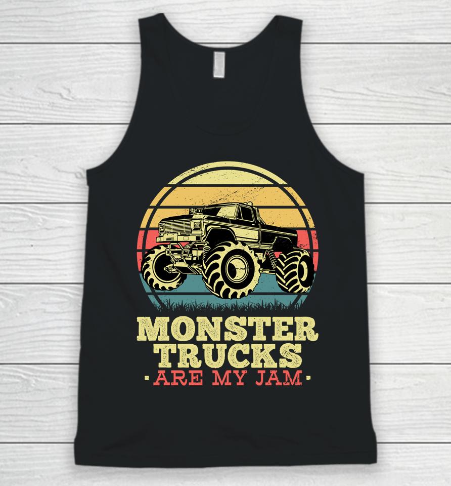Monster Truck Are My Jam Unisex Tank Top