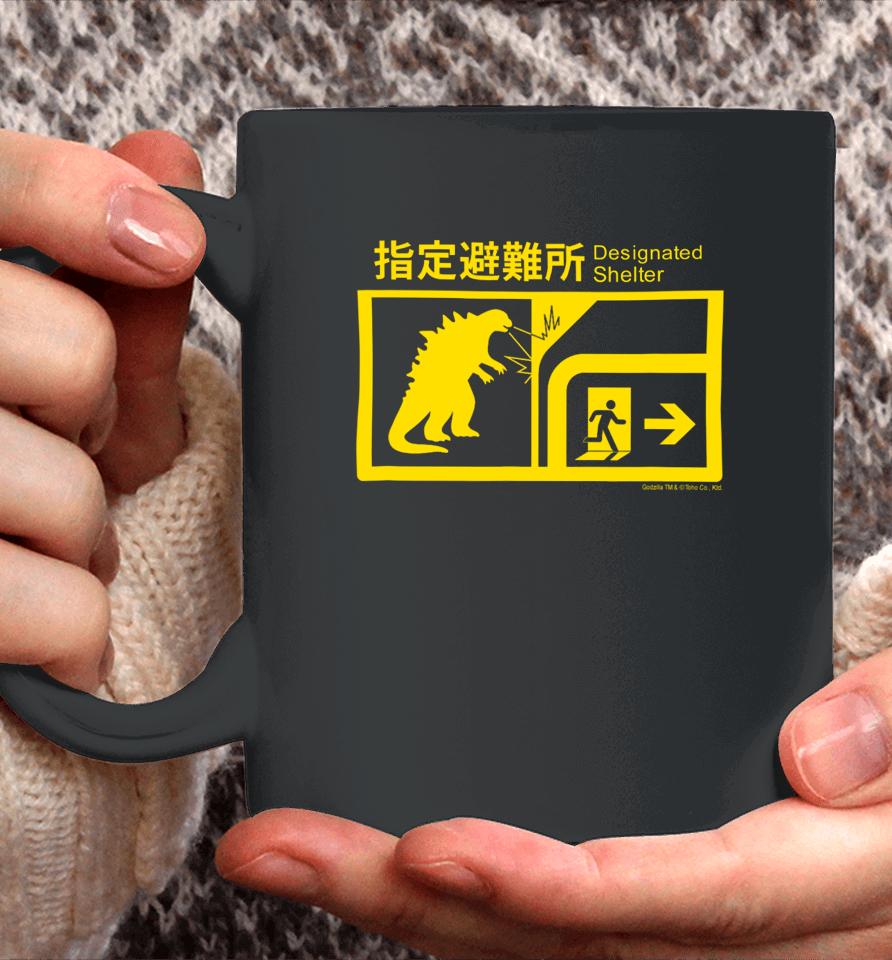 Monsterverse In Case Of Godzilla Attacks Coffee Mug