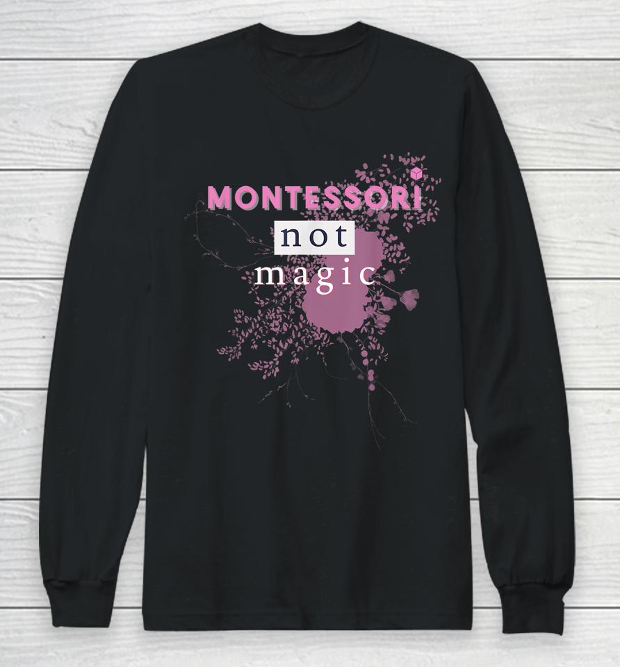 Monte S Sori Pink Long Sleeve T-Shirt