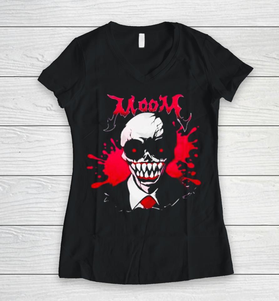 Moom’s Nightmare Women V-Neck T-Shirt