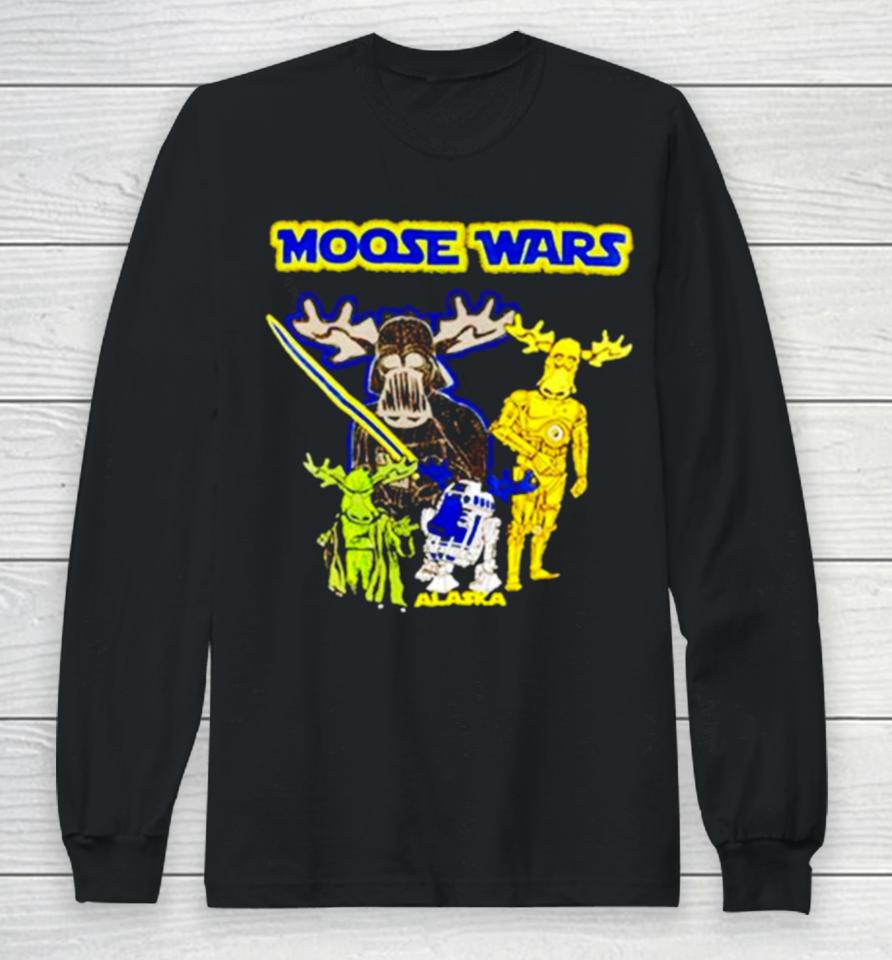Moose Wars Star Wars Long Sleeve T-Shirt