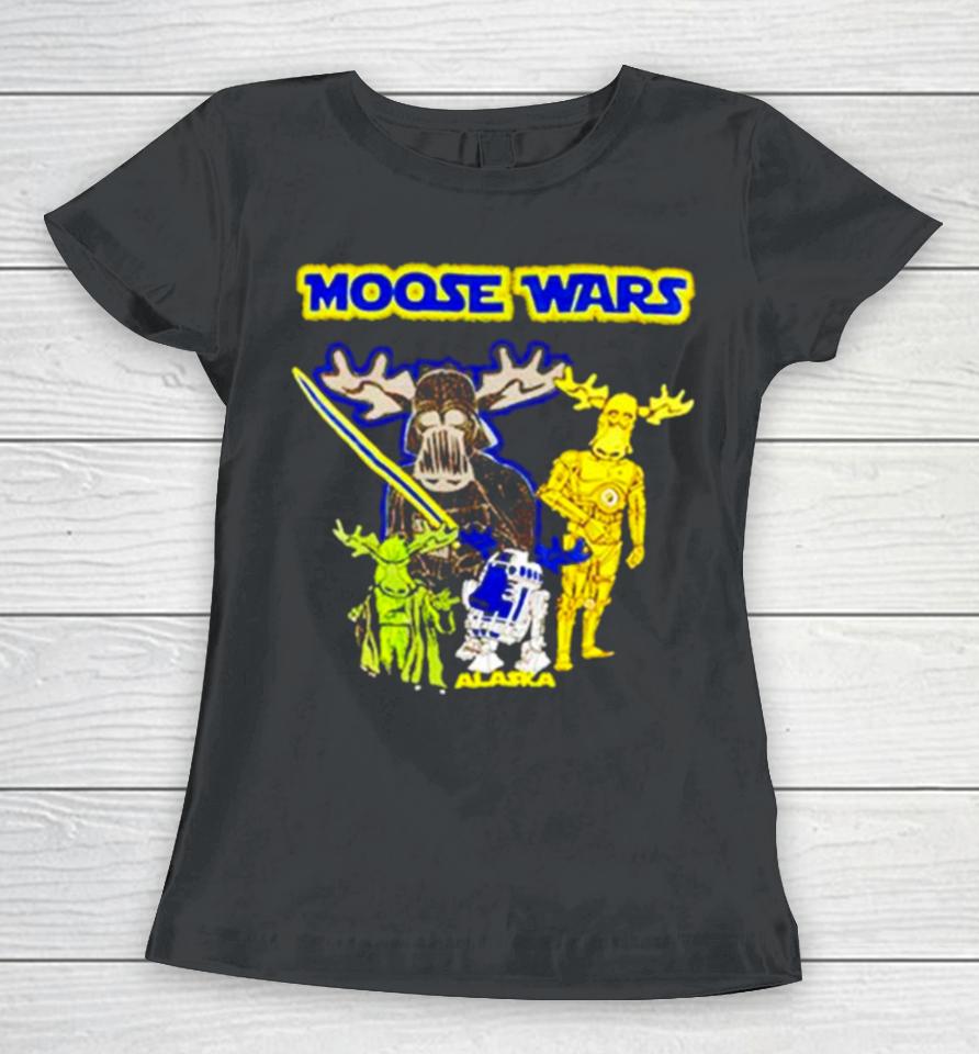Moose Wars Star Wars Women T-Shirt