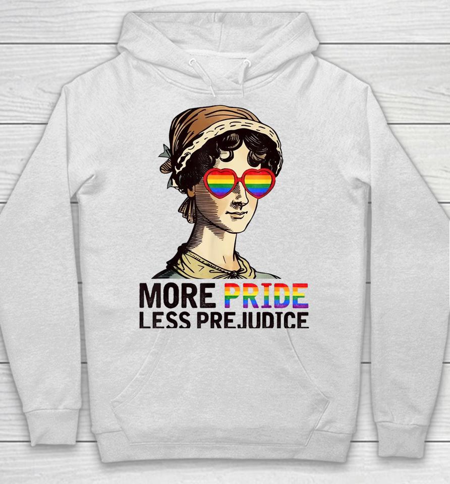 More Pride Less Prejudice Lgbt Gay Pride Month Hoodie