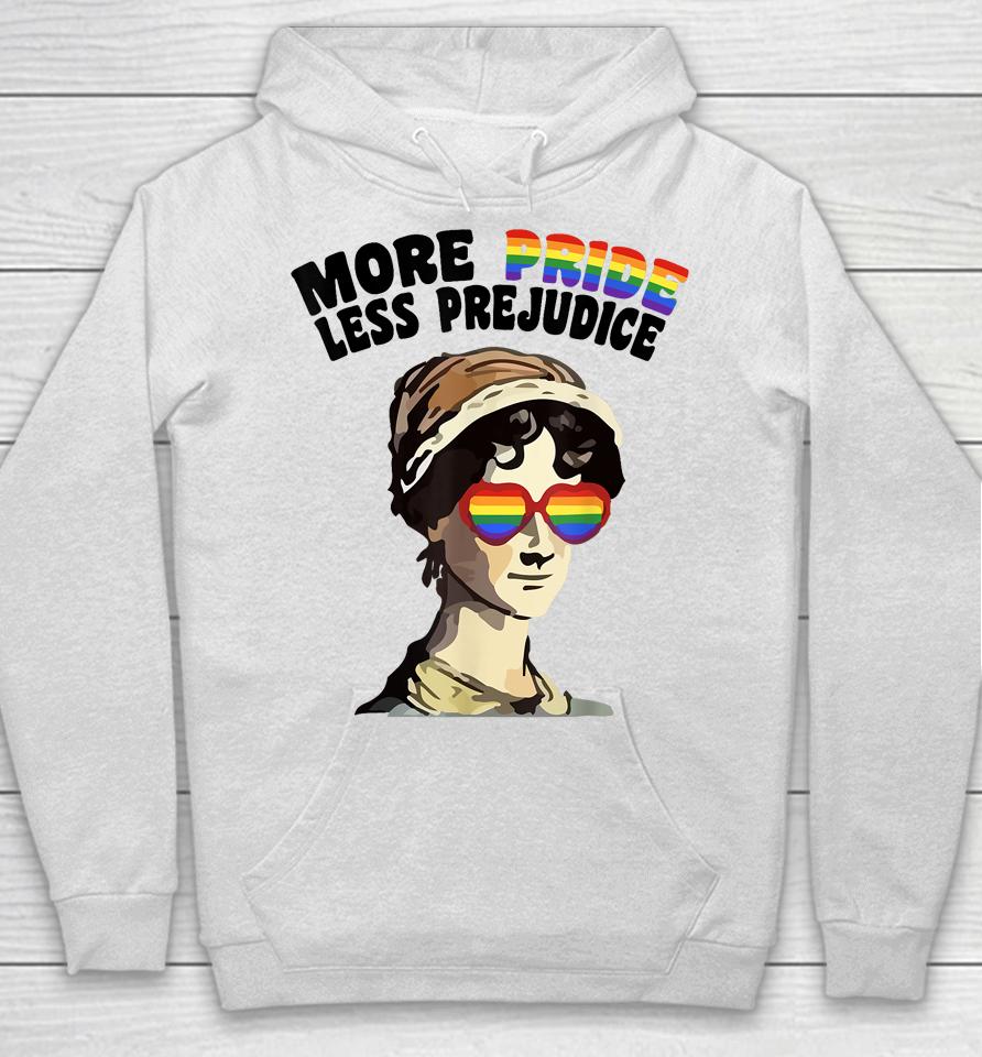 More Pride Less Prejudice Lgbt Gay Proud Ally Pride Month Hoodie
