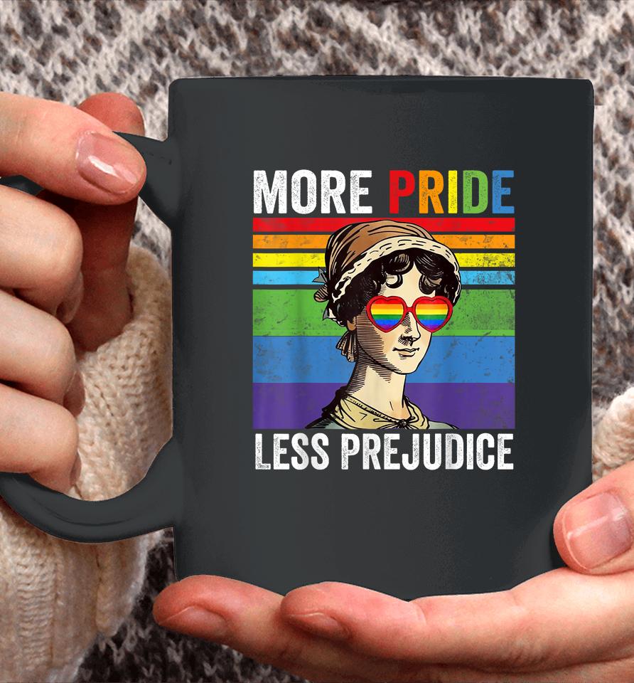 More Pride Less Prejudice Pride Month Funny Coffee Mug