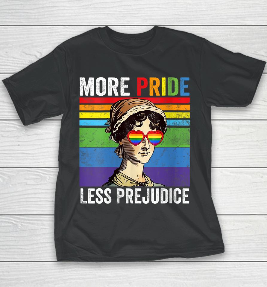 More Pride Less Prejudice Pride Month Youth T-Shirt