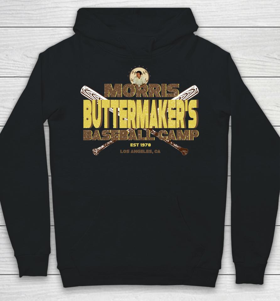 Morris Buttermaker's Baseball Camp Super 70S Sports Store Hoodie