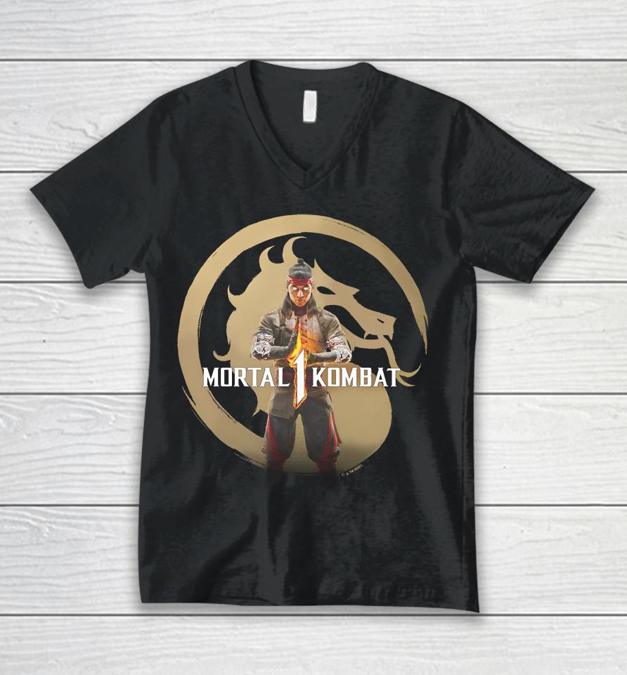 Mortal Kombat 1 Key Art Unisex V-Neck T-Shirt