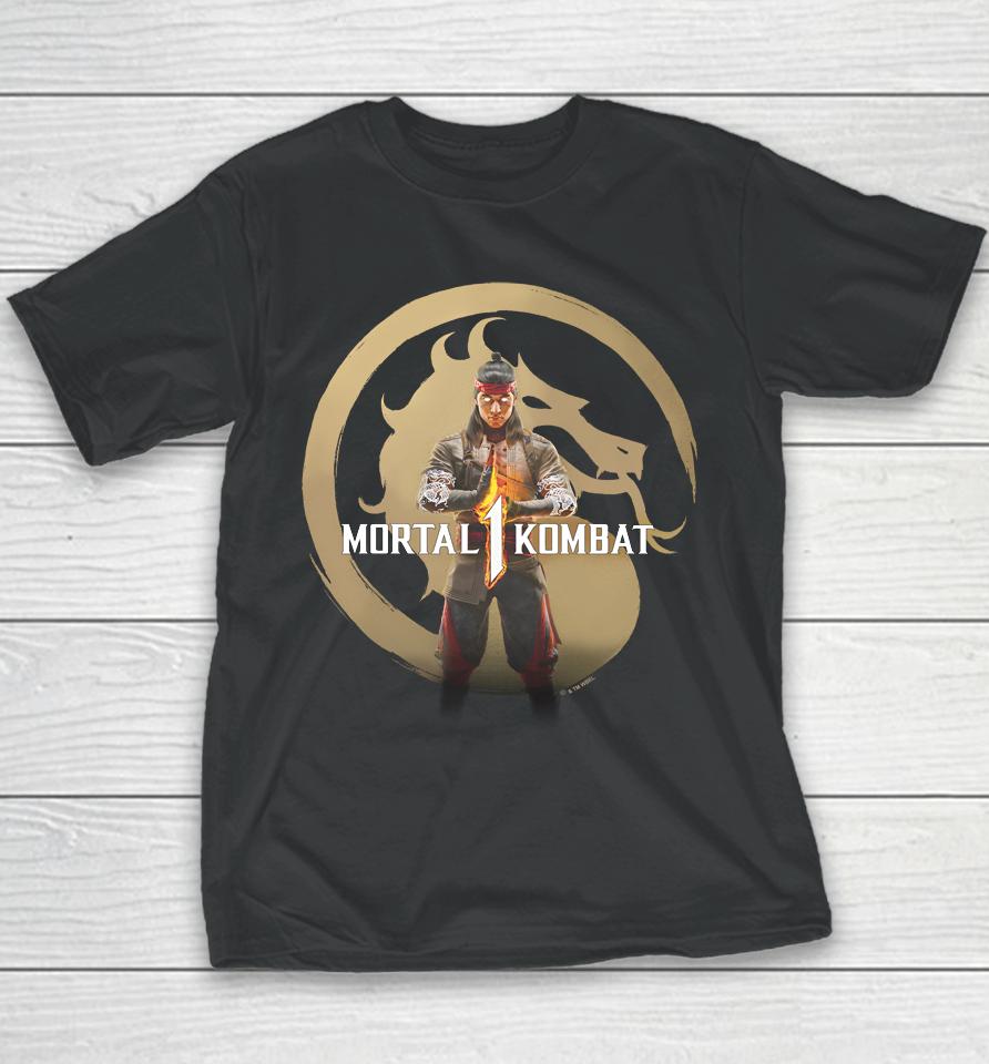 Mortal Kombat 1 Key Art Youth T-Shirt