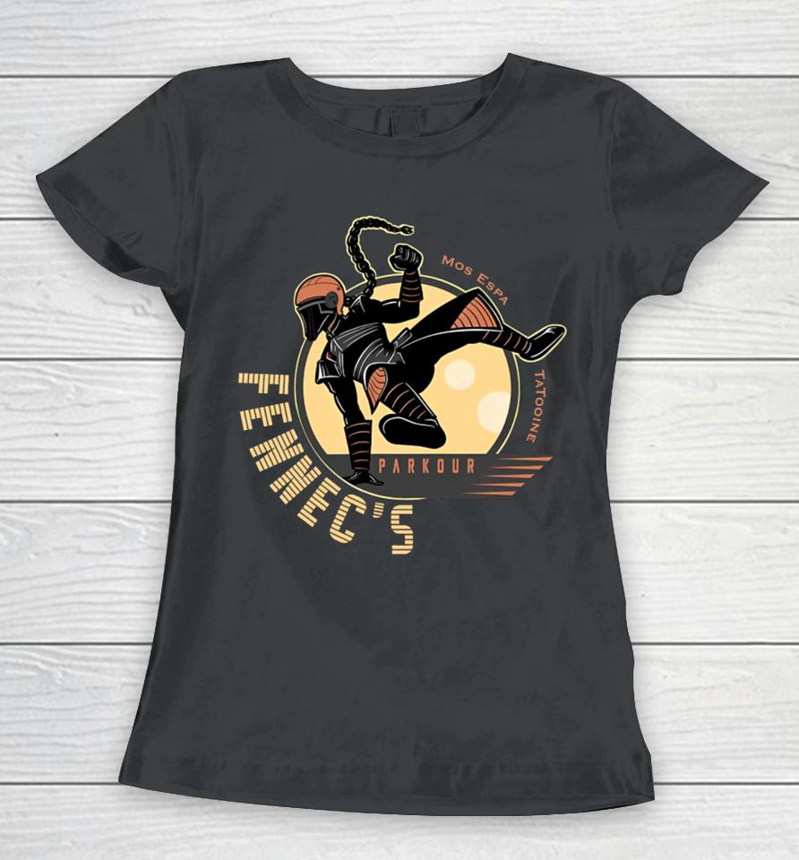 Mos Espa Tatooine Parkour Fennec's Women T-Shirt